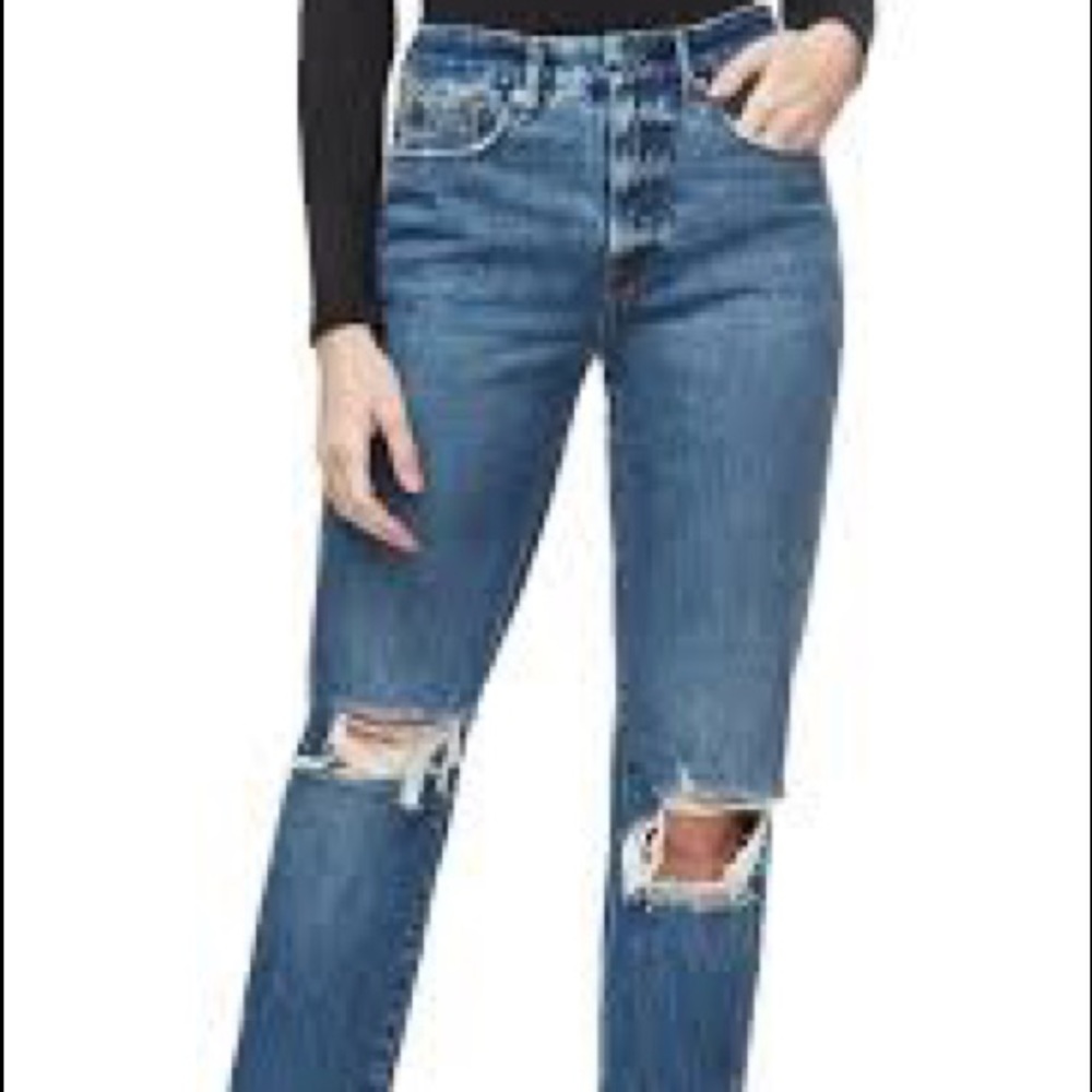 Good American good vintage straight leg jeans